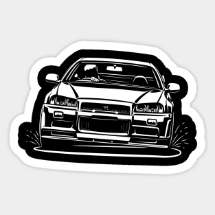 Skyline R34 GTR Sticker